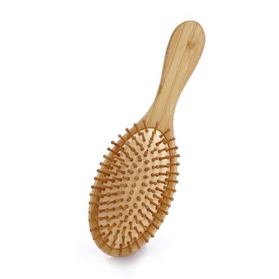 Wooden Paddle Brush Anti-static Spa Massage Wood Hair Comb