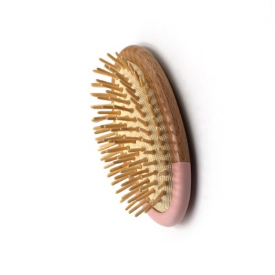 luxury wood detangling brush